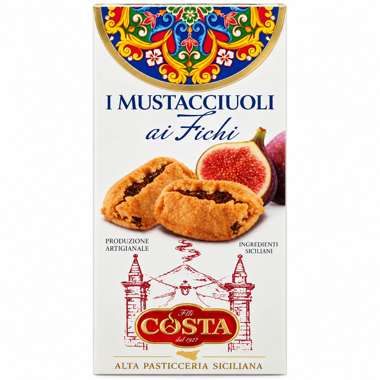 Mustaccioli ai fichi  - FIG Sicilian Biscuit 120g