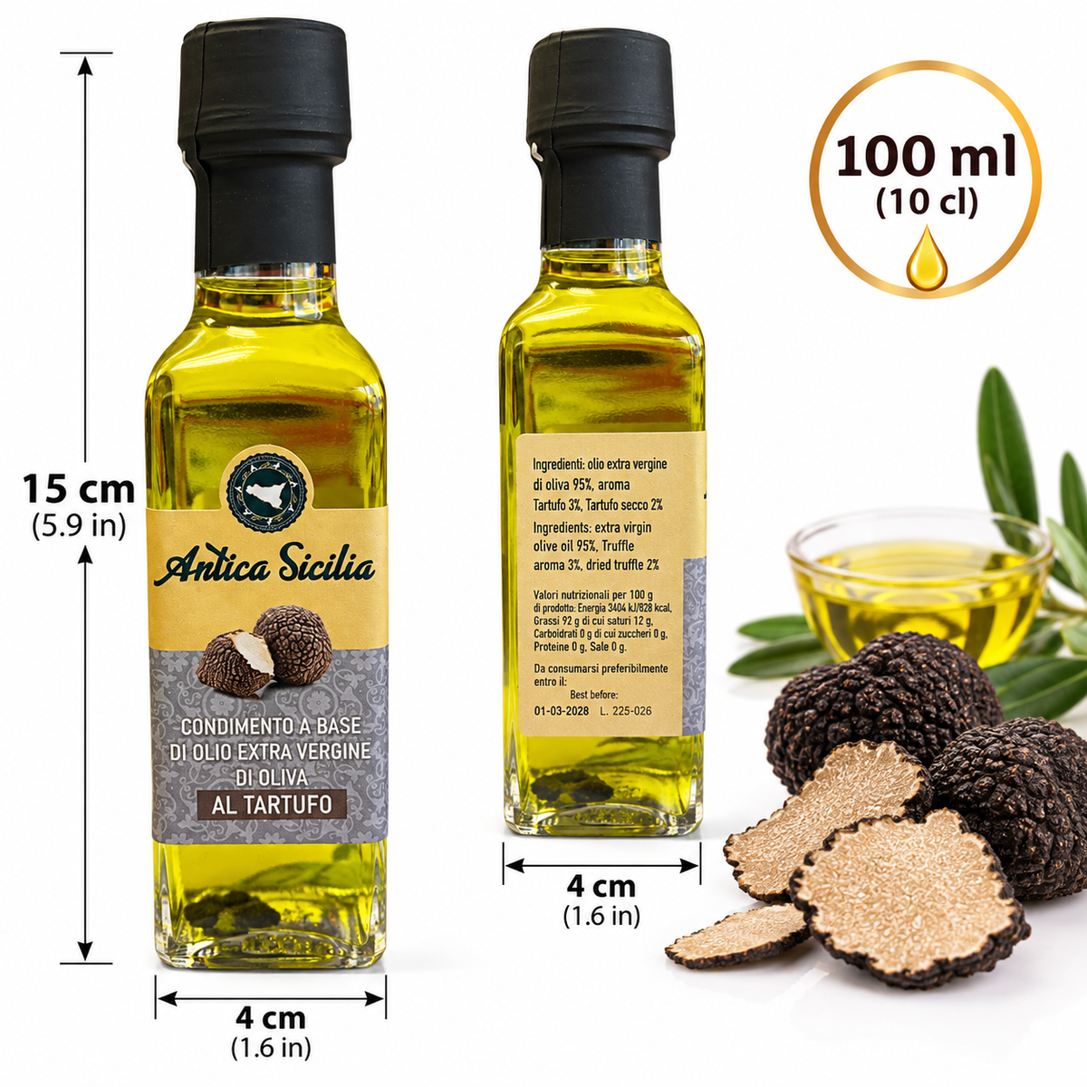 Truffle-Flavoured Extra Virgin Olive Oil