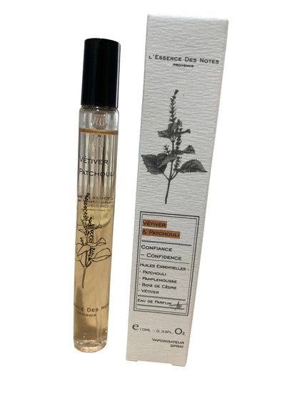 Vetiver &  Patchouli  L'essence de  Notes 10ml