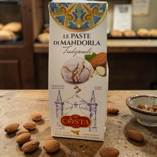 Paste di Mandorla tradizionali -Traditional Sicilian Almond biscuit 120g