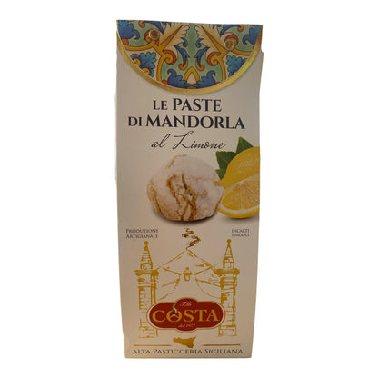 Paste di Mandorla al limone - Sicilian almond and lemon biscuit 120g