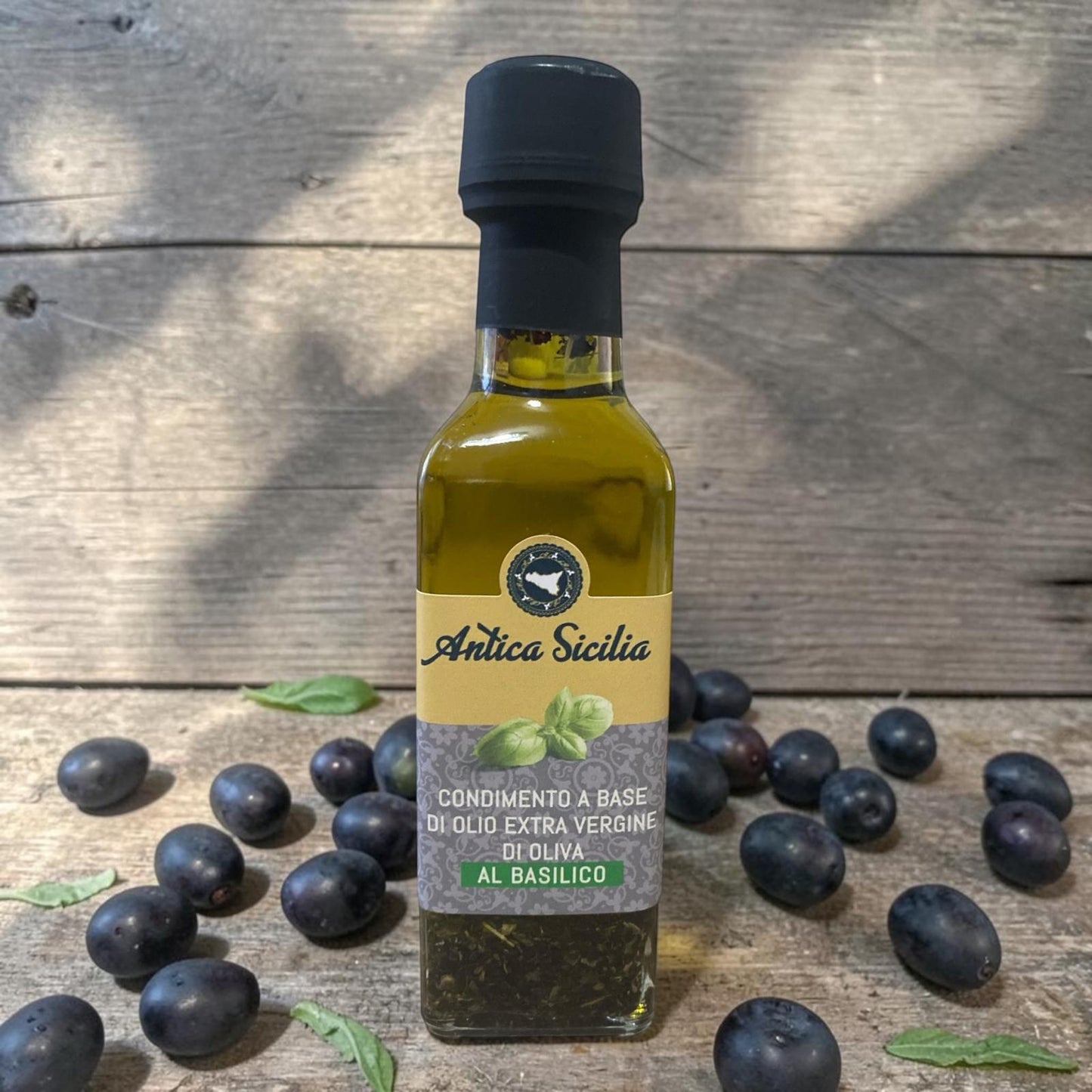 Basil‑Infused Extra Virgin Olive Oil 100ml