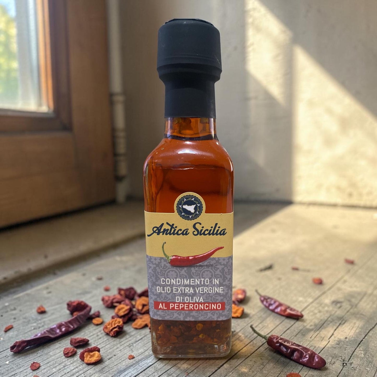 Chilli‑Infused Extra Virgin Olive Oil 100ml.