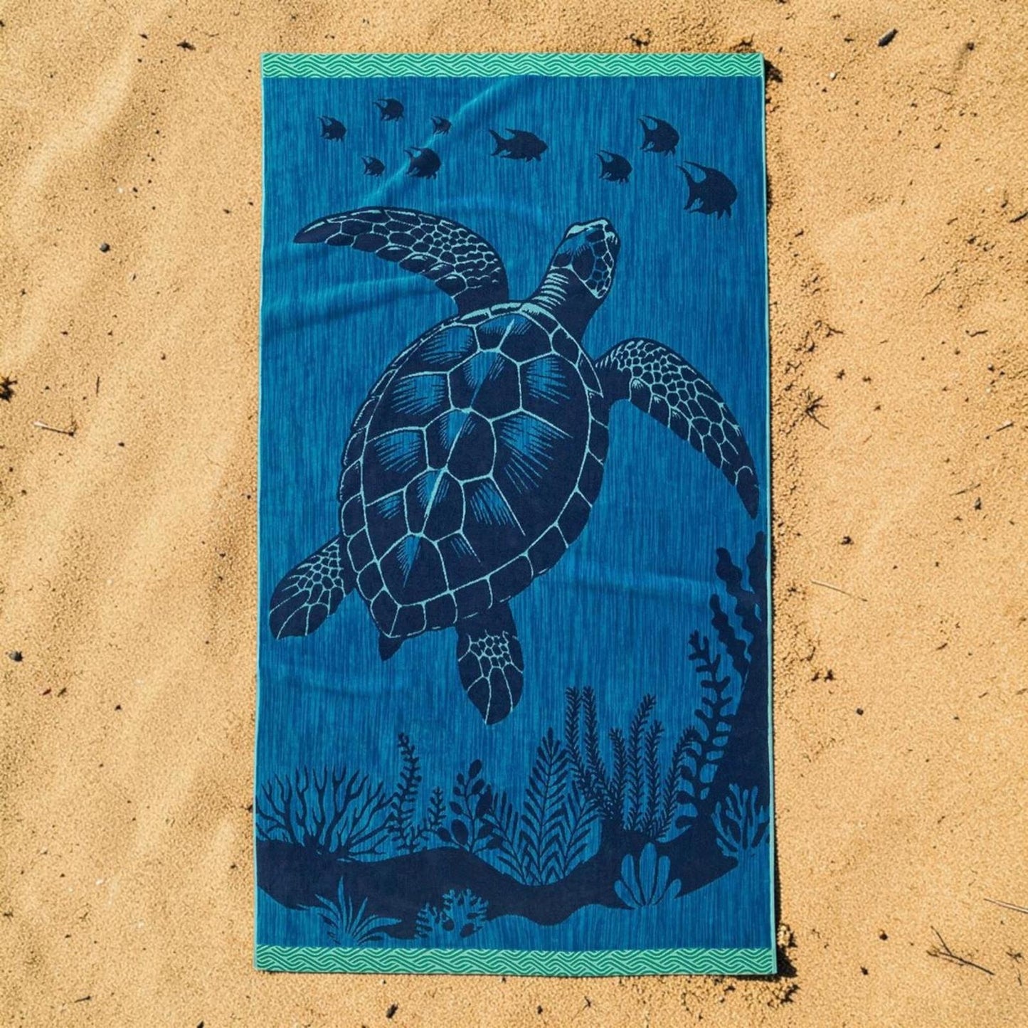 Oversized 100% Cotton Turtle Beach Towel