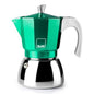Elba Green Espresso Coffee Maker 3 cups