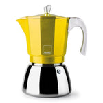 Elba Peach Espresso Coffee Maker 3 cups