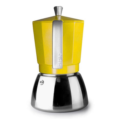 Elba Peach Espresso Coffee Maker 3 cups