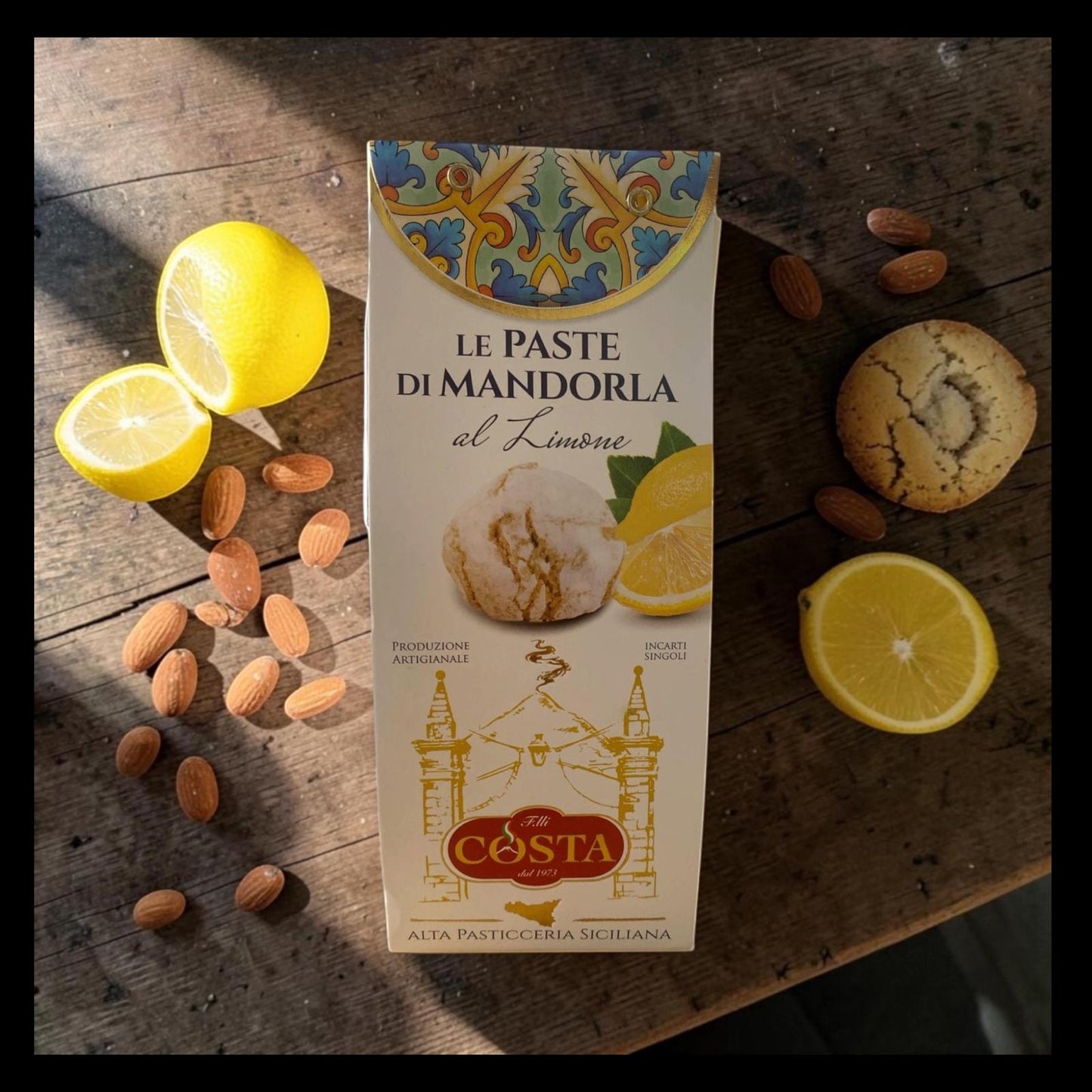 Paste di Mandorle assortite - Assorted Sicilian biscuits 120gx4