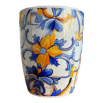 Decorative Ceramic Mug  Gold Floral Design