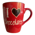 Ceramic Mug “I Love Chocolate”