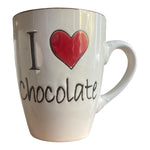 Ceramic Mug “I Love Chocolate”