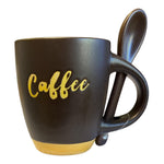 Espresso Coffee Cup with Spoon