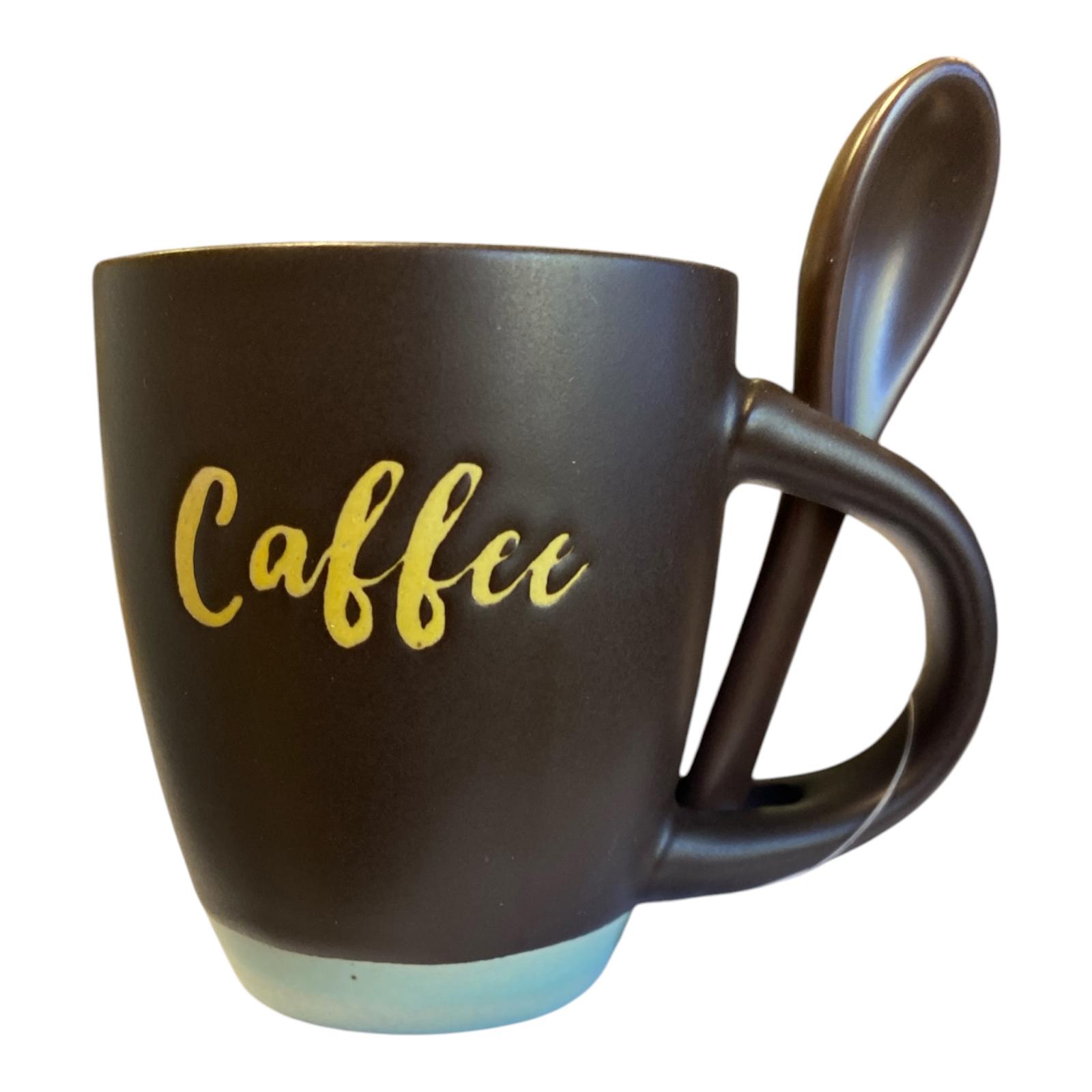 Espresso Coffee Cup with Spoon
