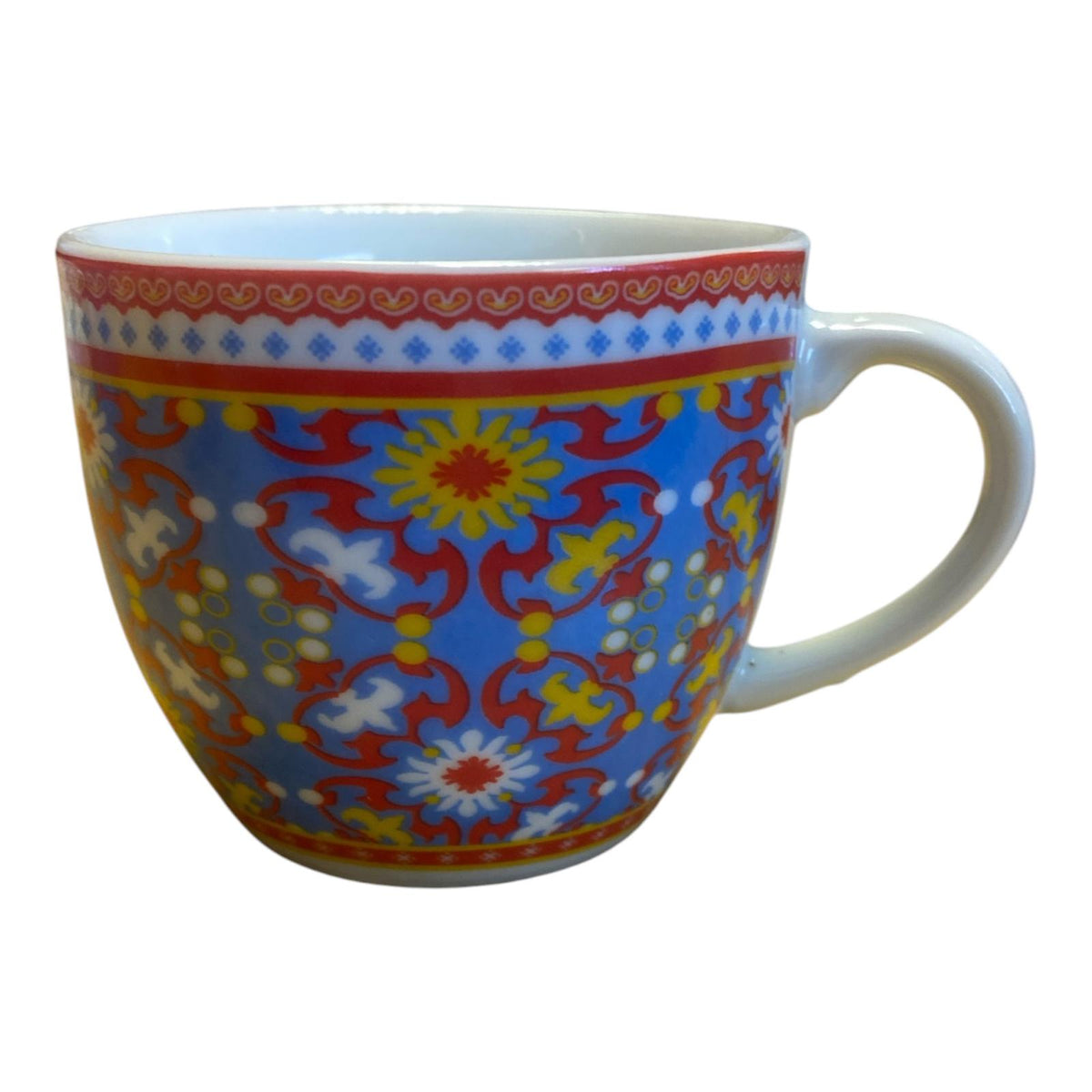 Set of 6 Italian Espresso Cups – 3 Colour Variations