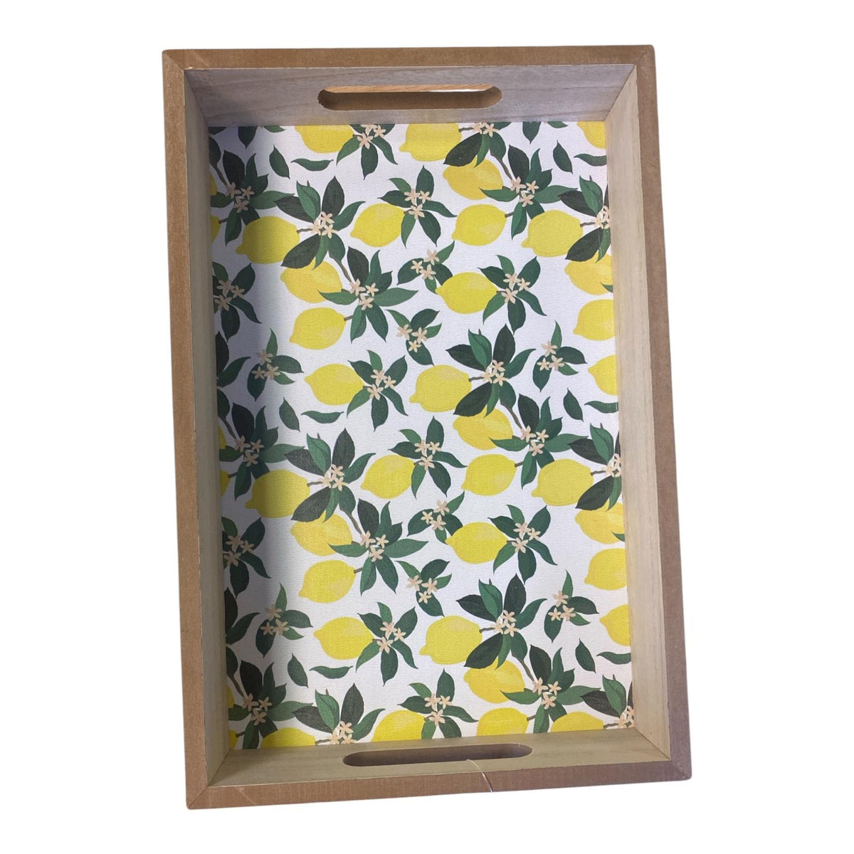 Lemon Design Wooden Tray