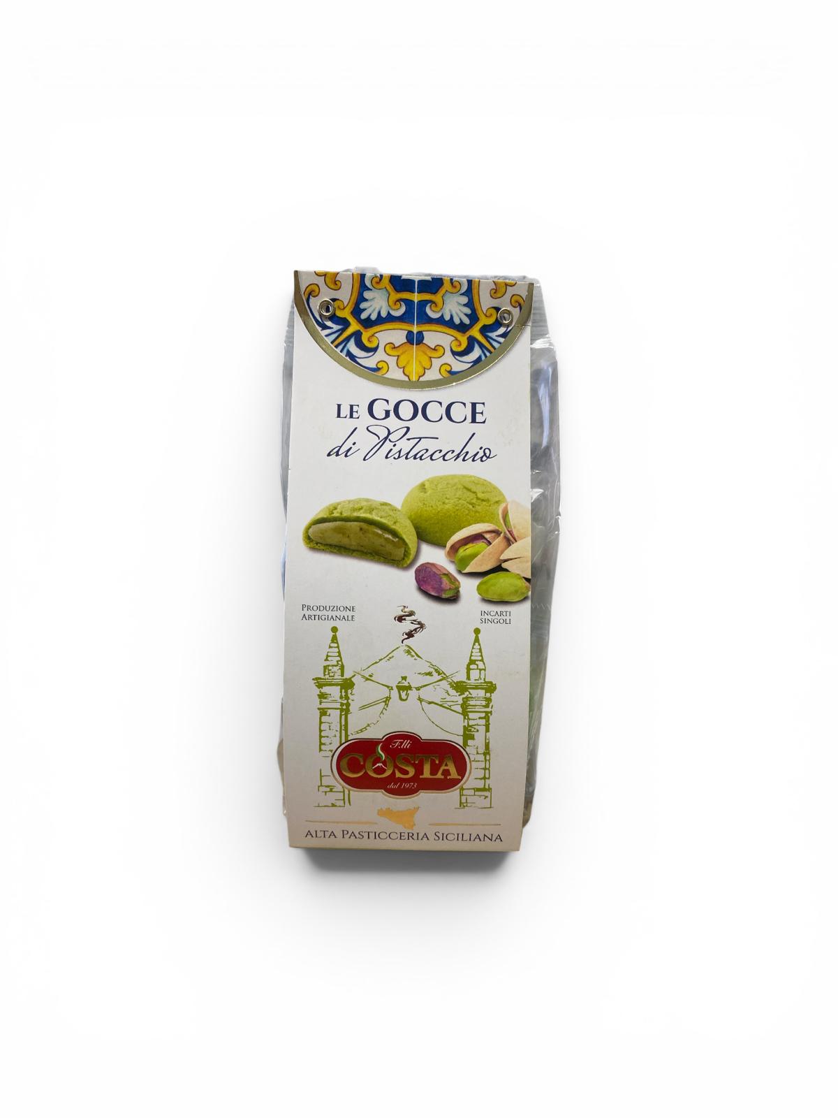 Gocce al Pistacchio  Pistachio Sicilian biscuit 120g