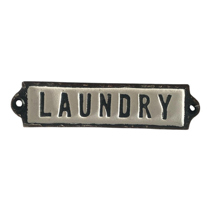 Laundry Room Door Sign