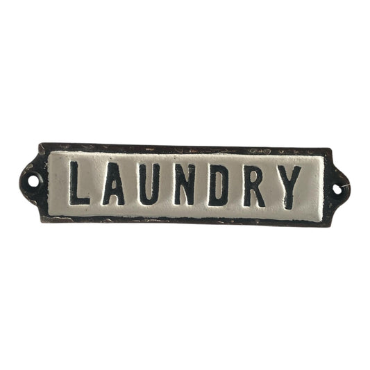 Laundry Room Door Sign