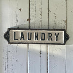 Laundry Room Door Sign