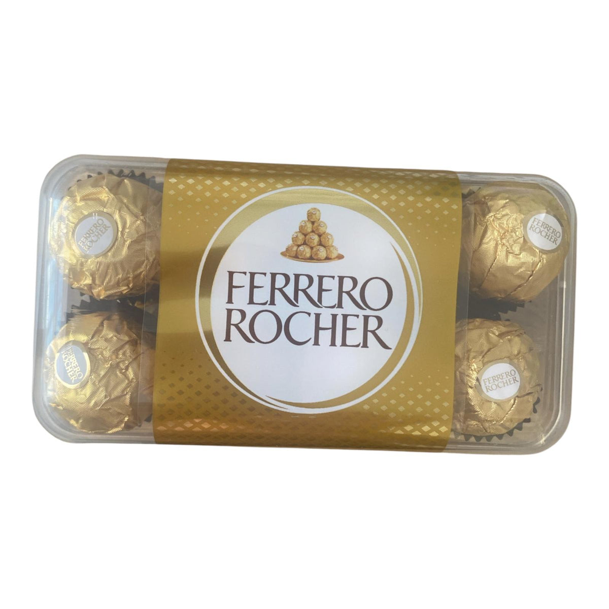 Ferrero Rocher Milk Chocolate Hazelnut Pralines Gift Box 16 Pieces 200g