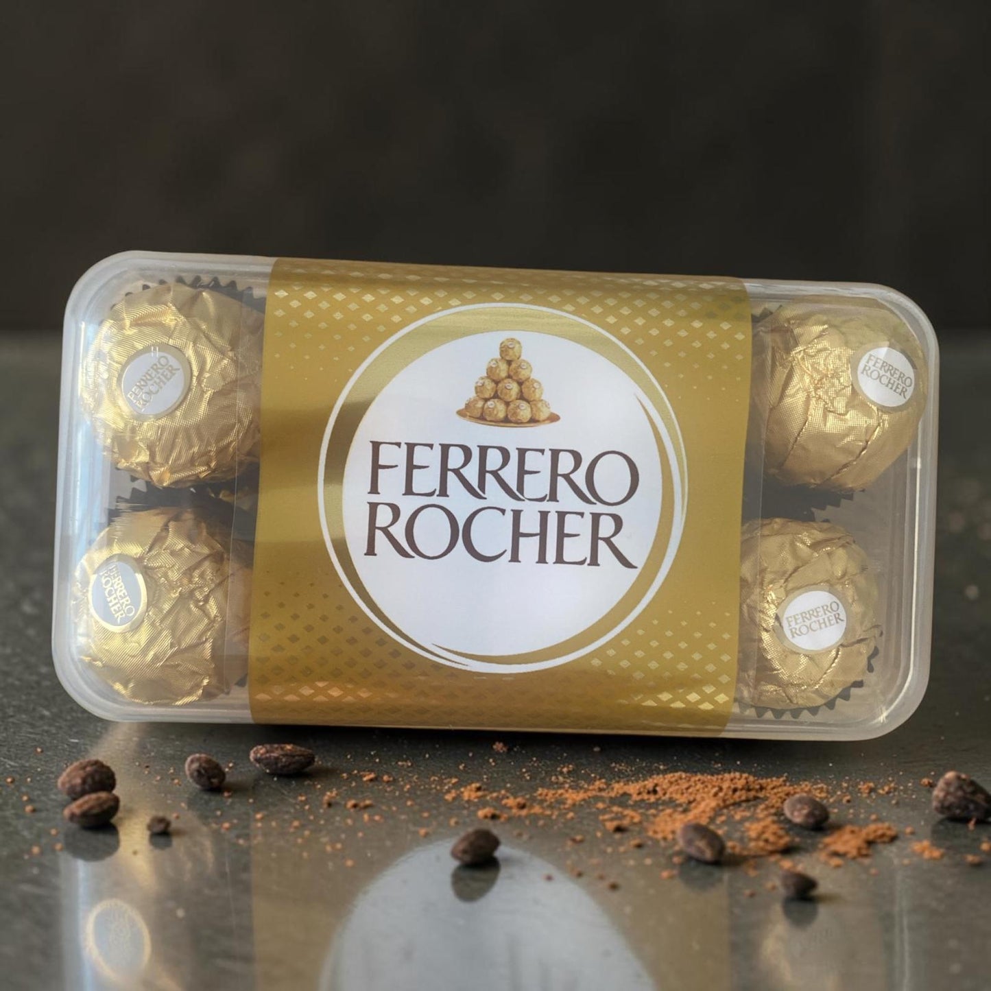 Ferrero Rocher Milk Chocolate Hazelnut Pralines Gift Box 16 Pieces 200g
