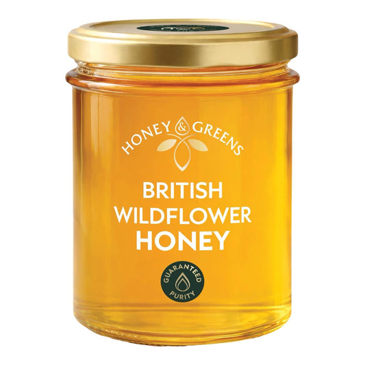 British Raw Wildflower Honey - Lab Tested & Certified