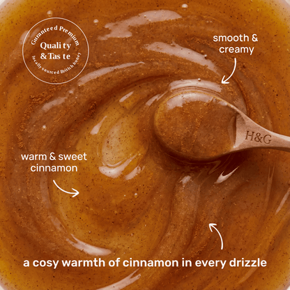 British Honey with Ceylon Cinnamon 240g