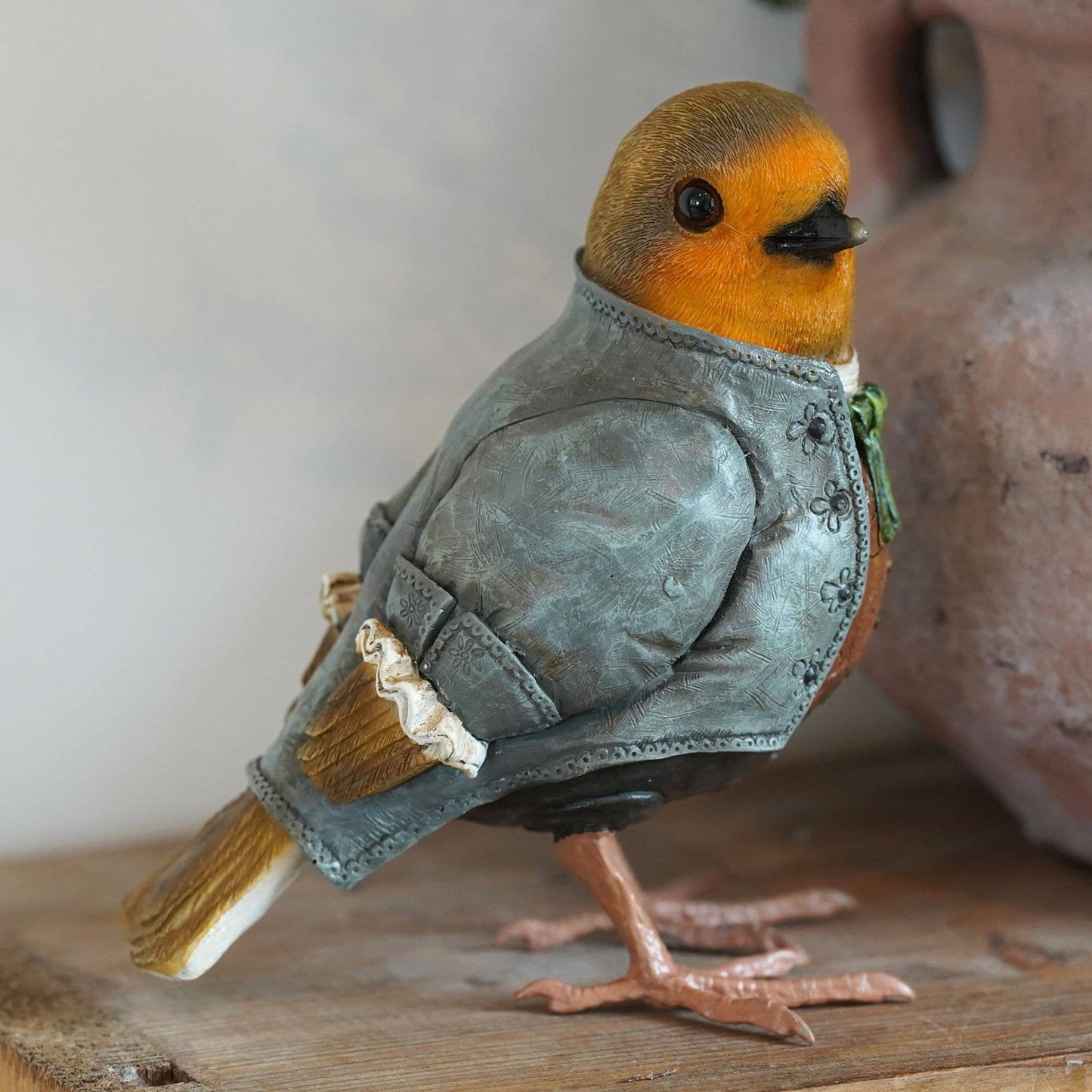 Master Robin Resin Ornament Garden Home Statue