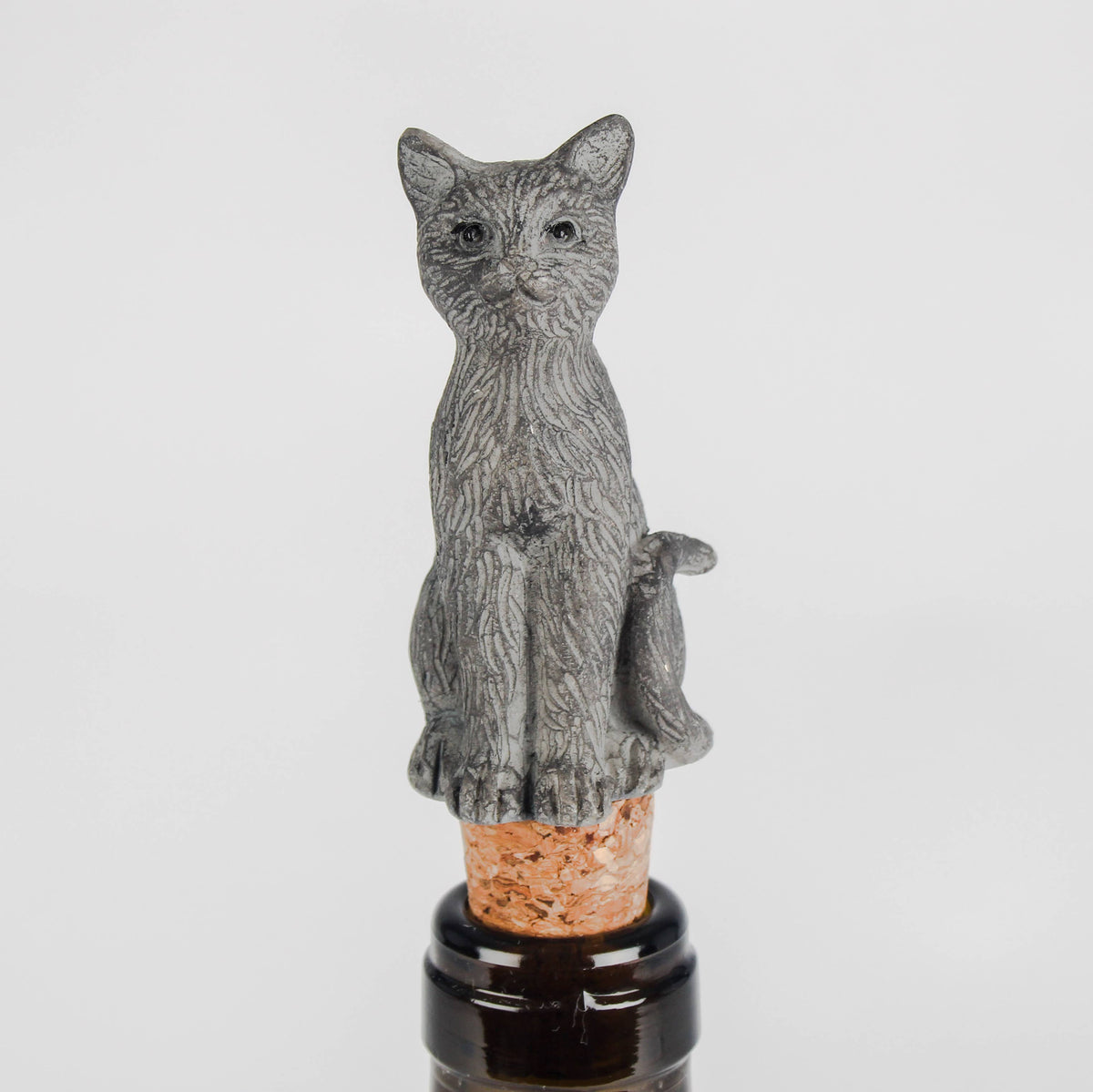 Cat-Themed Decorative Bottle Stopper – Unique Wine Accessory