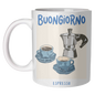 Mugs 'Buongiorno Espresso' by EZbie: Mug Premium 11oz
