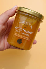 British Honey with Turmeric 240g