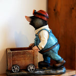 Mining Mole A Resin Garden Ornament Outdoor Sculpture