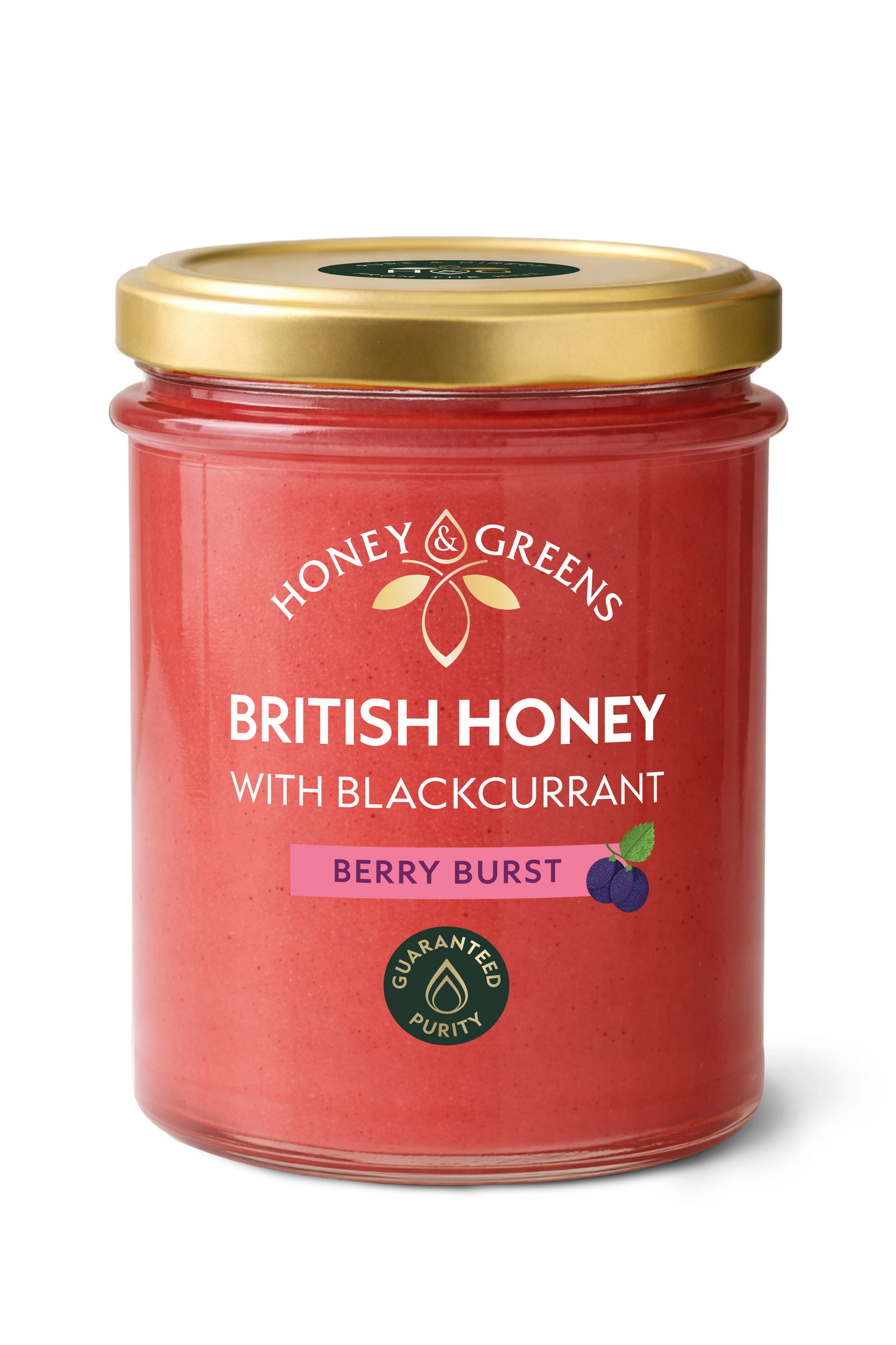 Blackcurrant Infused Honey – Raw British Honey (Healthy Jam)