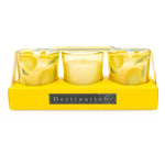 Sicilian Orchard S/3 Mini Votives with Lemon Grove Scent