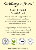 Cantucci Biscotti alla mandorla fatti a mano, Italia
