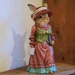 Mrs Rabbit Resin Ornament Garden Peter Rabbit Statue