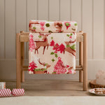 Sleigh Team Printed Fleece Throw Multicolour: Multi / 130 x 150cm