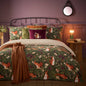 Pineberry Forest Woodland Duvet Cover Set Multicoloured: Multicoloured / Super King