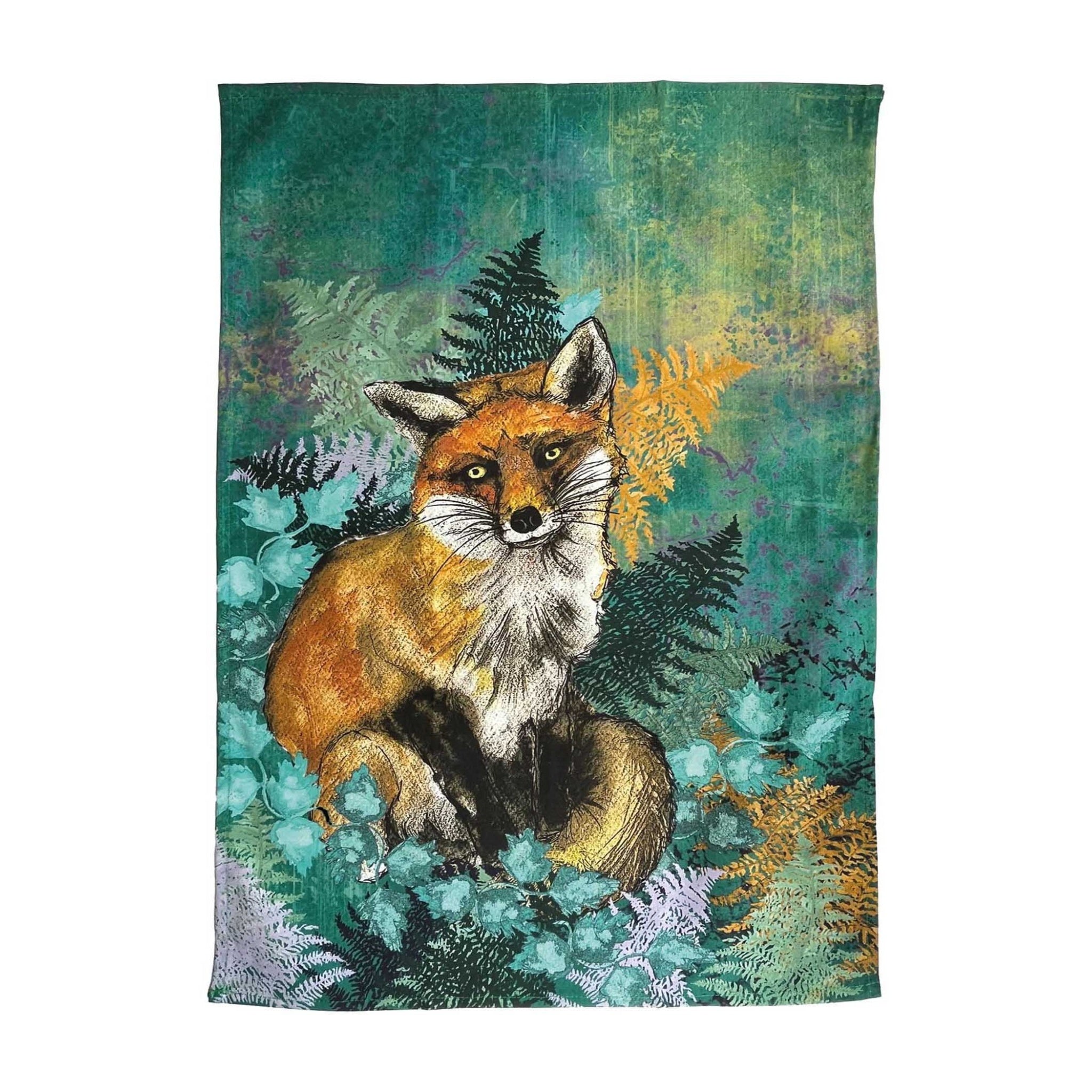 Fox Tea Towel